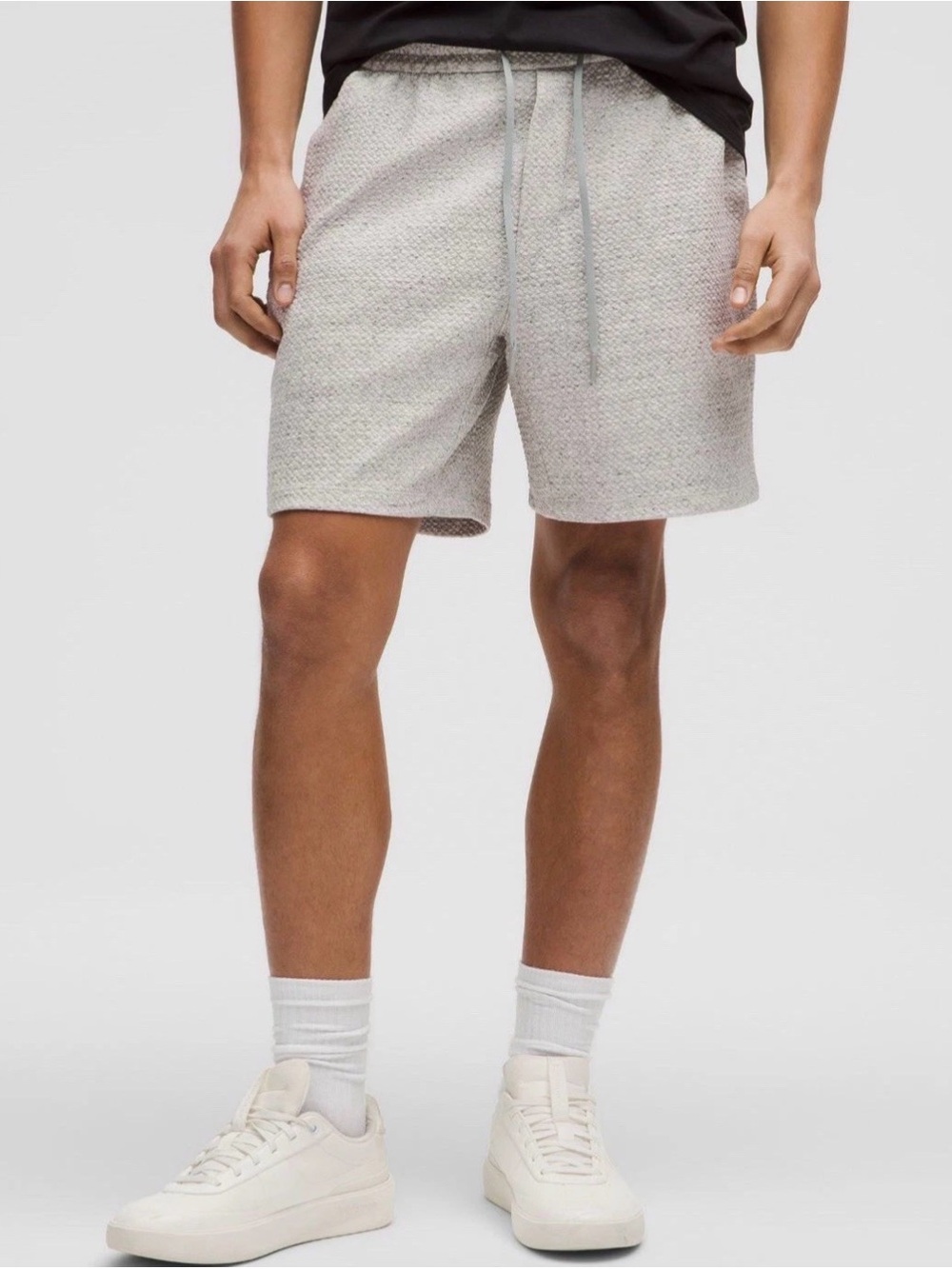 Lululemon Men’s “Textured Double-Knit Cotton” Short 7” Inseam (S) *BESTSELLER*